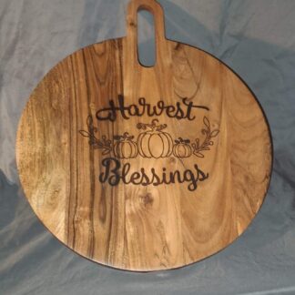 Harvest Blessings charcuterie board